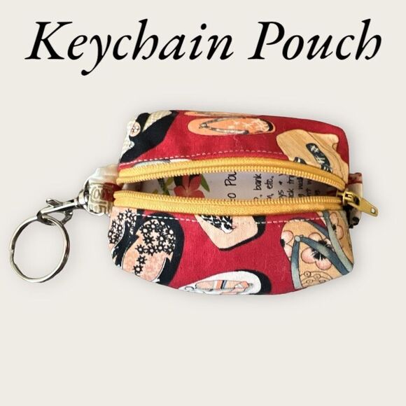 Bundle Sale 3 for $15 | Grab & Go Pouch Keychain - Picture 6 of 9